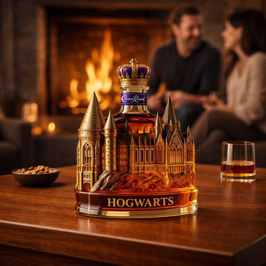 Whisky Bottle – Magical Castle Edition