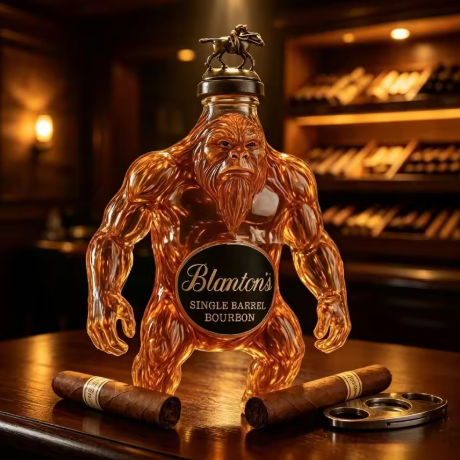 Bigfoot Whiskyflasche