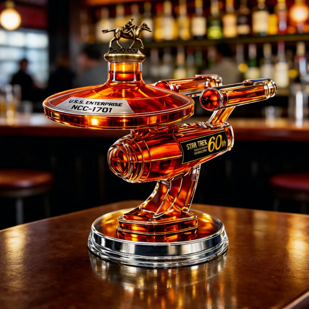 60. JubilÀum der USS Enterprise - Whisky Karaffe
