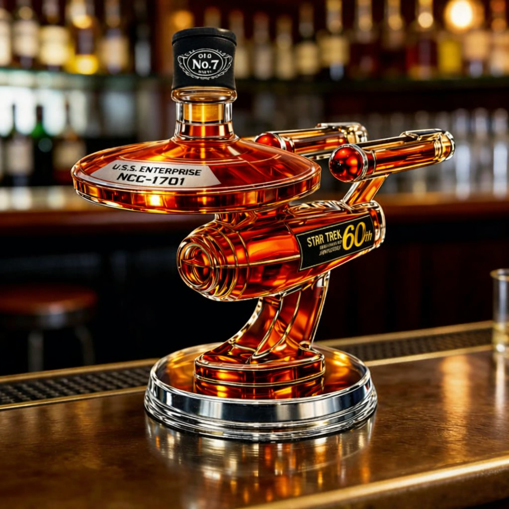 60. JubilÀum der USS Enterprise - Whisky Karaffe