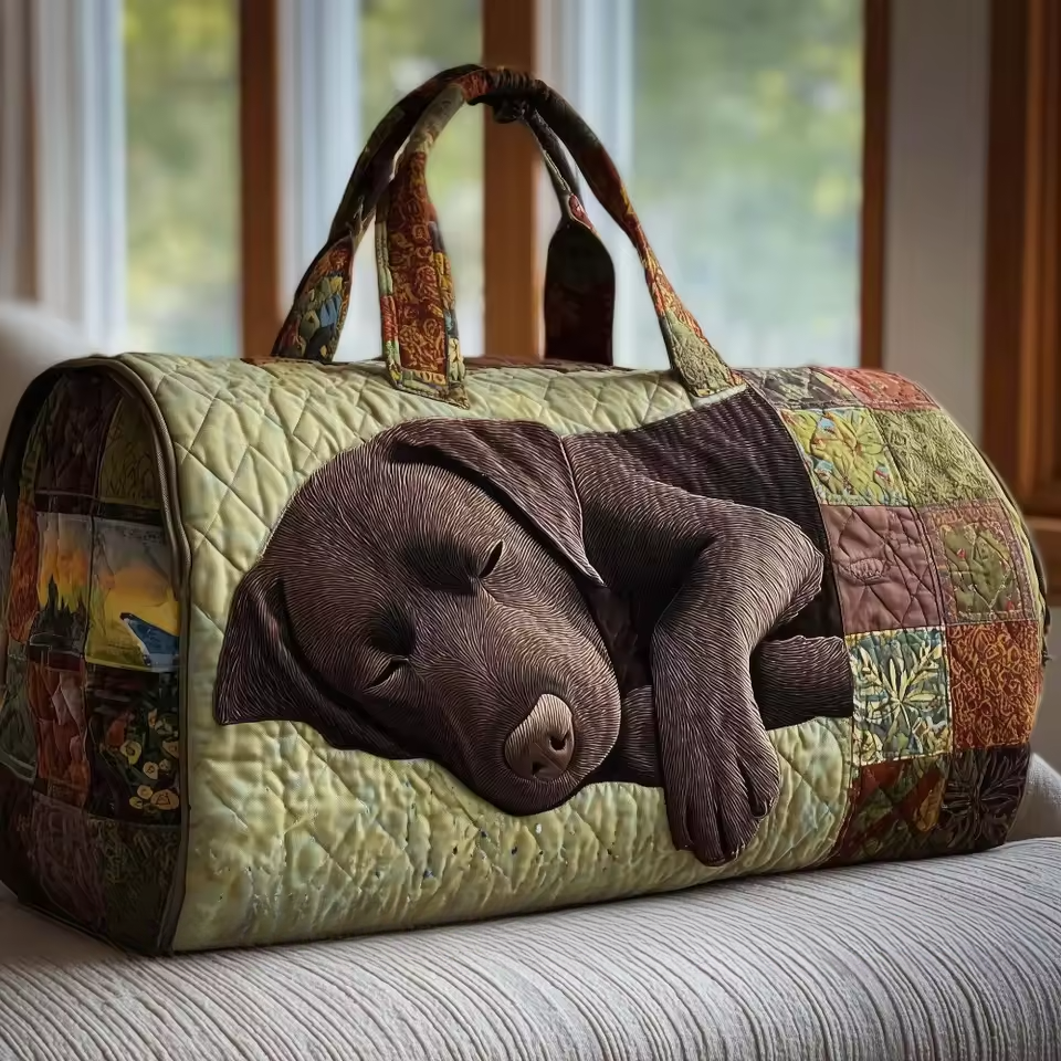 Edna | Handgefertigte, weiche Reisetasche