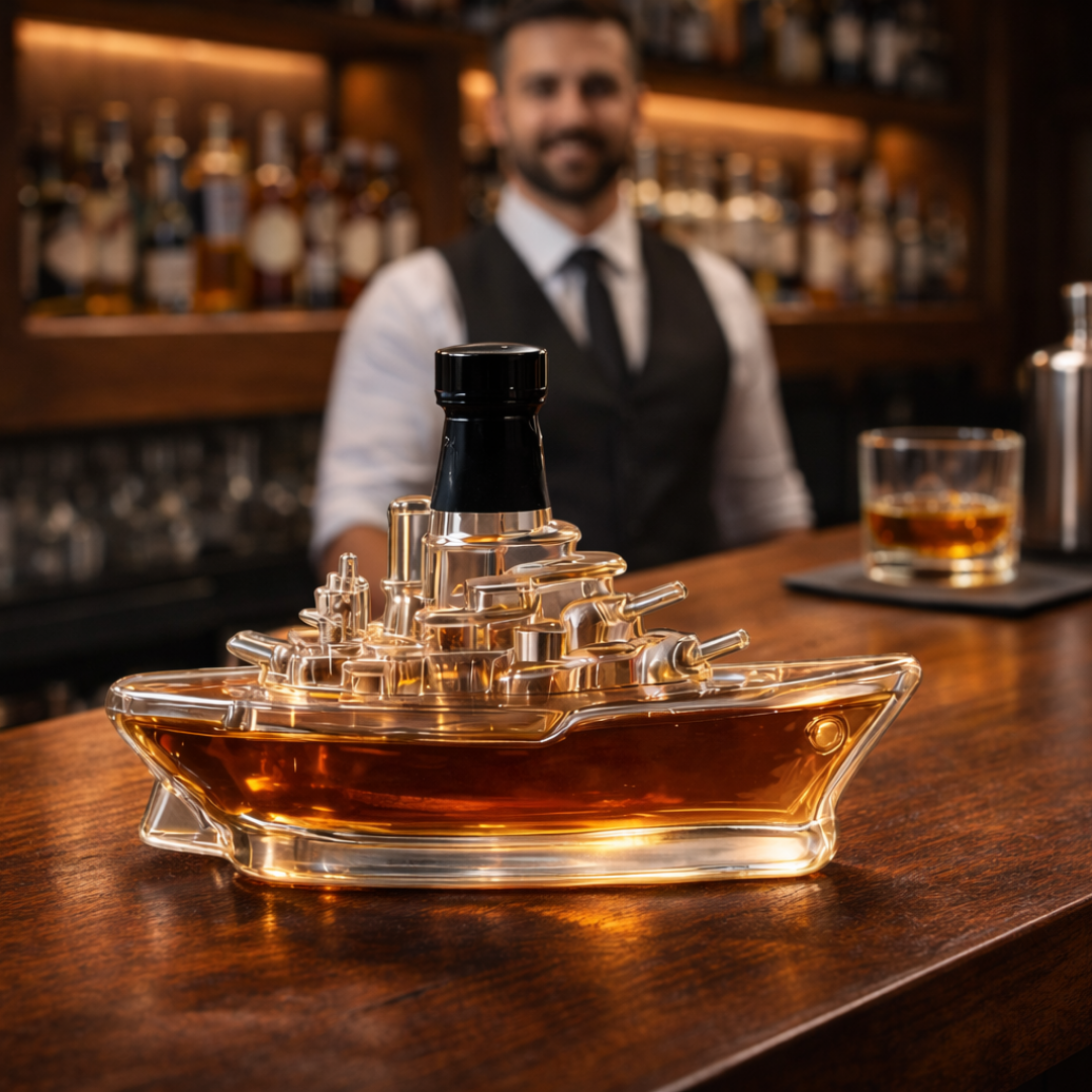 Whisky-Flasche - Marine Edition
