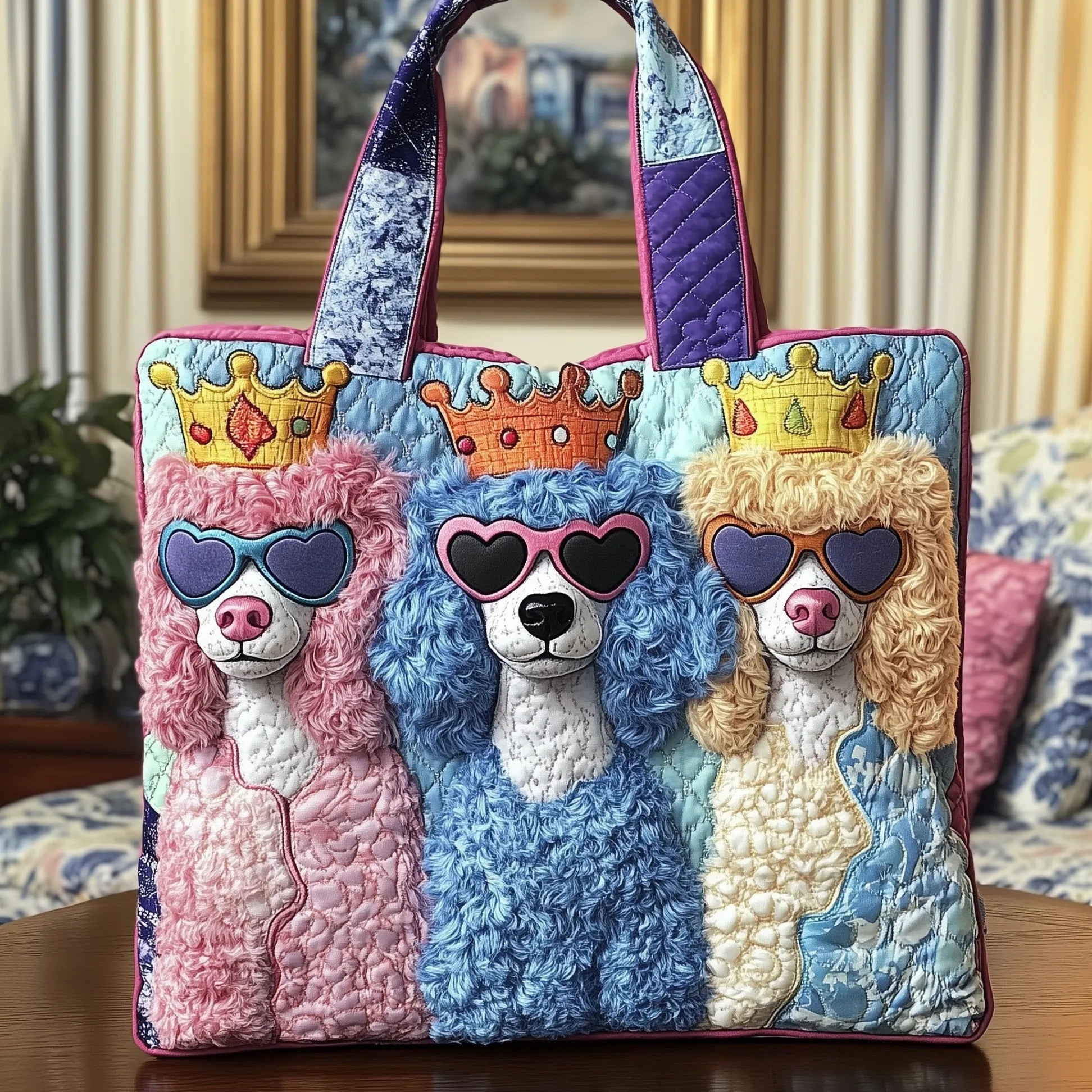 HANDTASCHE HANDGEFERTIGT - DREI MUSKETIERE