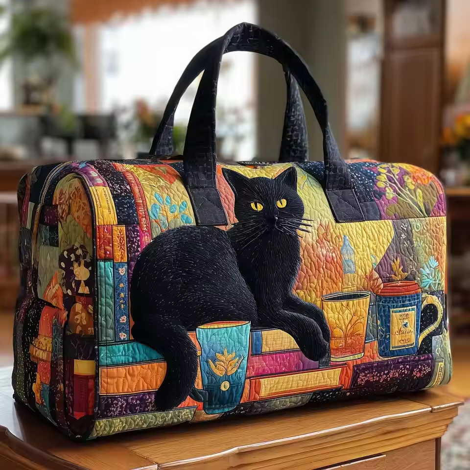 Lyra | Handgefertigte Weiche Reisetasche