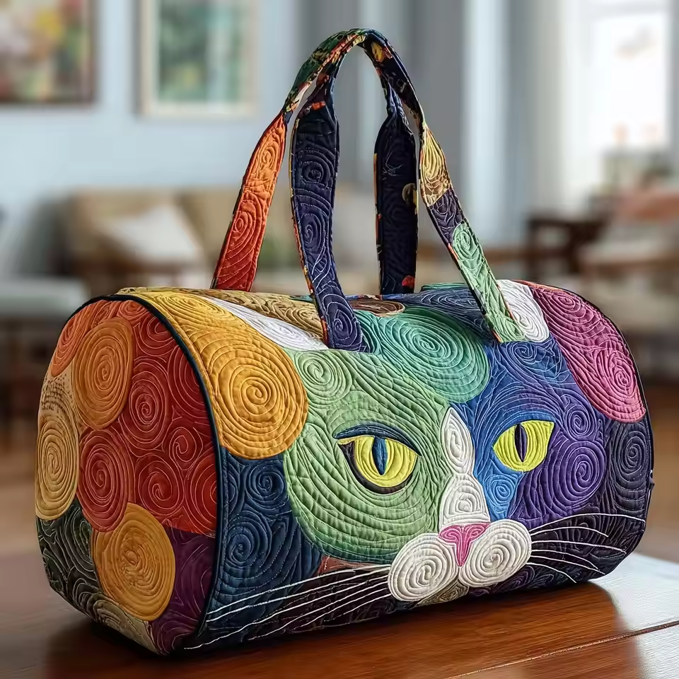 Kristal | Handgefertigte Reisetasche aus weichem Material