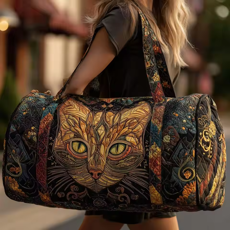 Amber | Handgefertigte Weiche Reisetasche