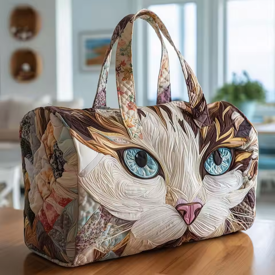 Bianca | Handgefertigte Reisetasche