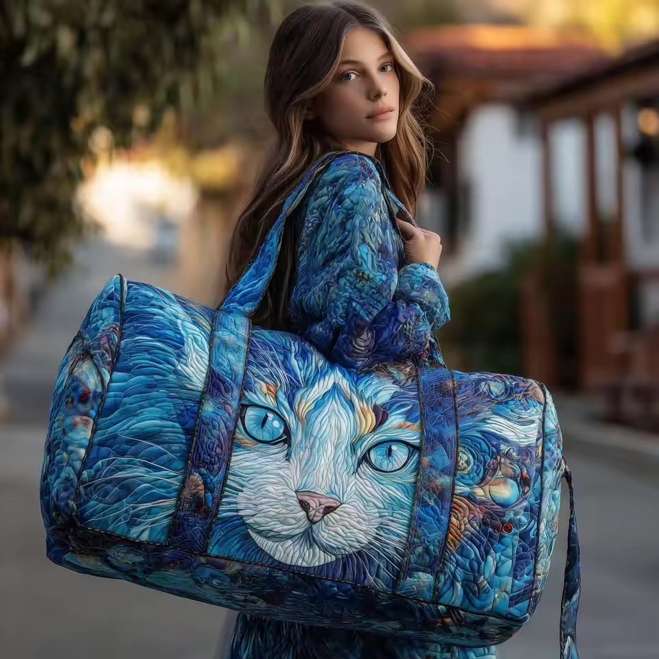 Maisie | Handgefertigte Weiche Reisetasche