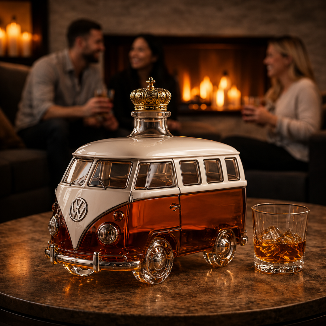 Whisky-Flasche - Mini-Van Edition