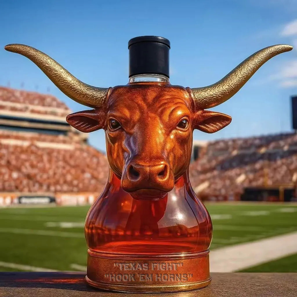 Whiskyflasche Texas Longhorns Football