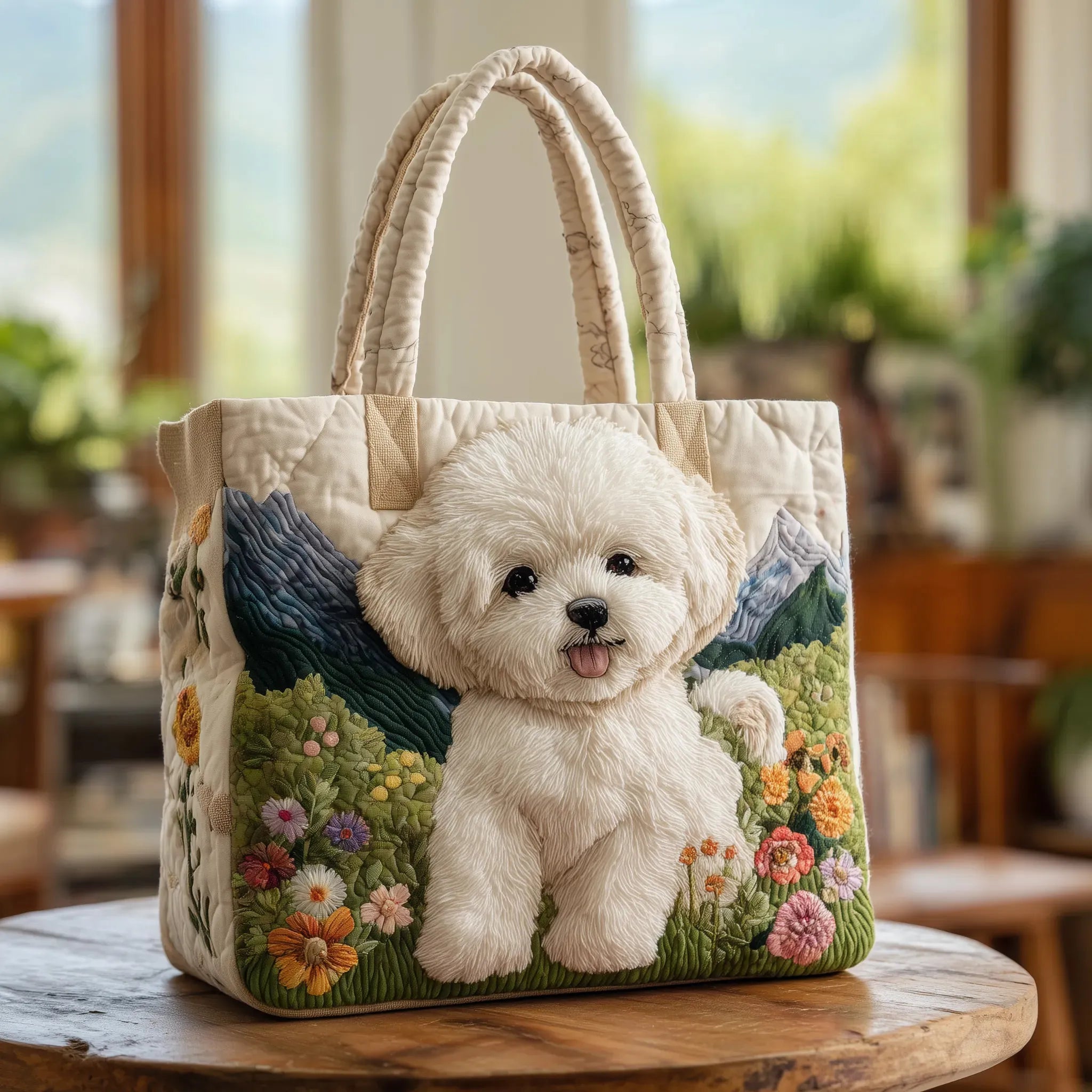 Sack Artisanal Matelassé - Verzauberter Hund