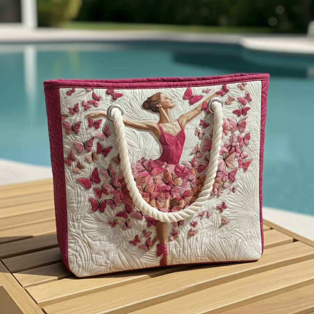 Gepolsterte Strandtasche Ballerina