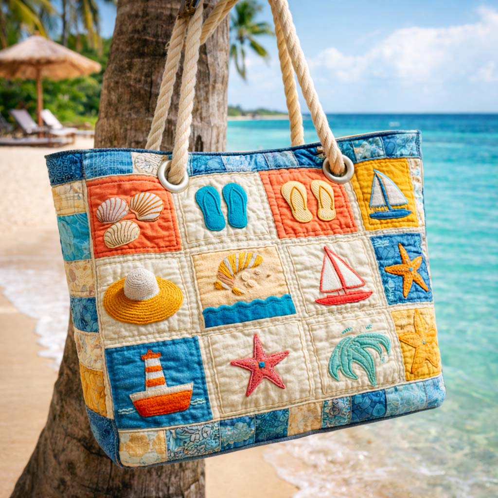 Gepolsterte Strandtasche