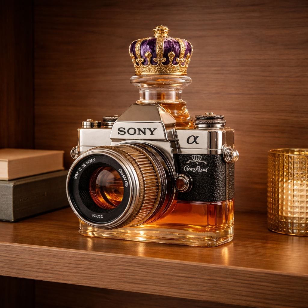 Whisky-Flasche - Kamera-Edition