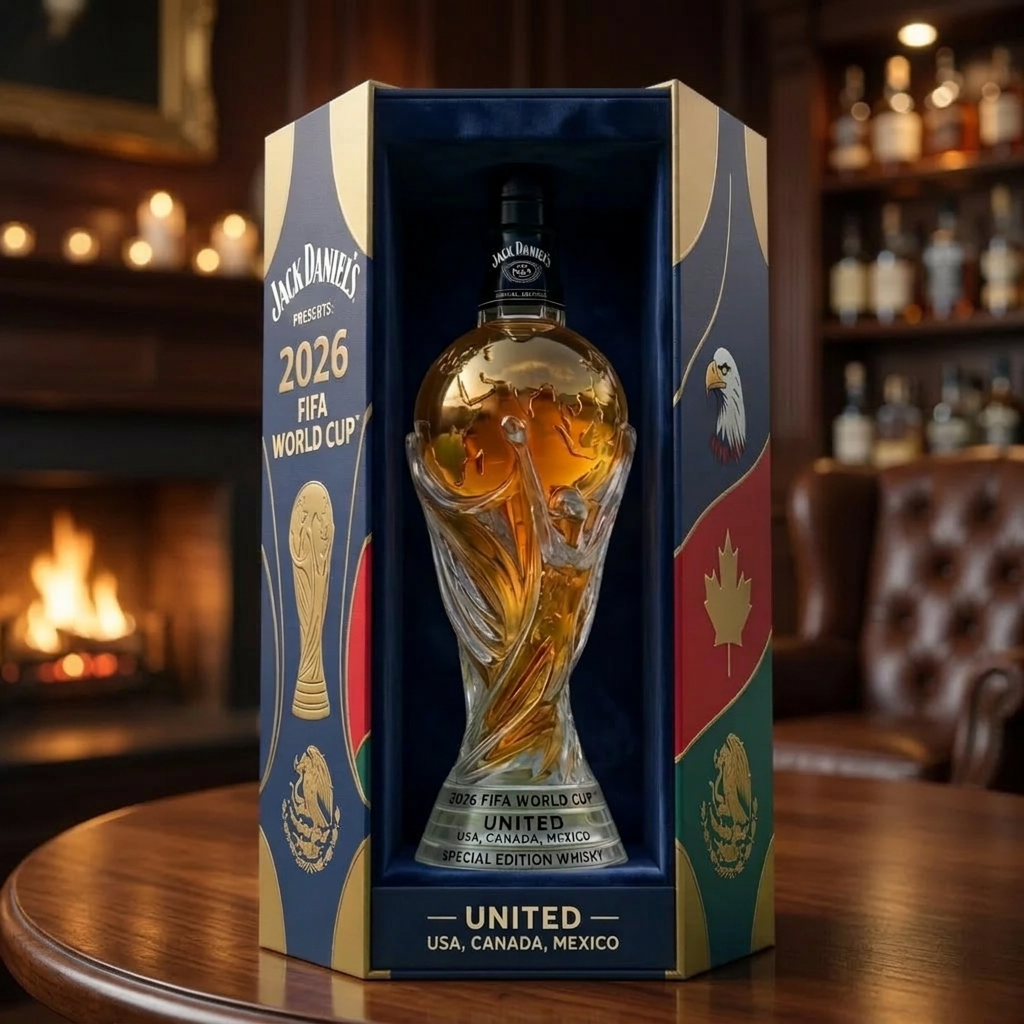 Weltmeisterschafts-Edition 2026 - Whisky Karaffe