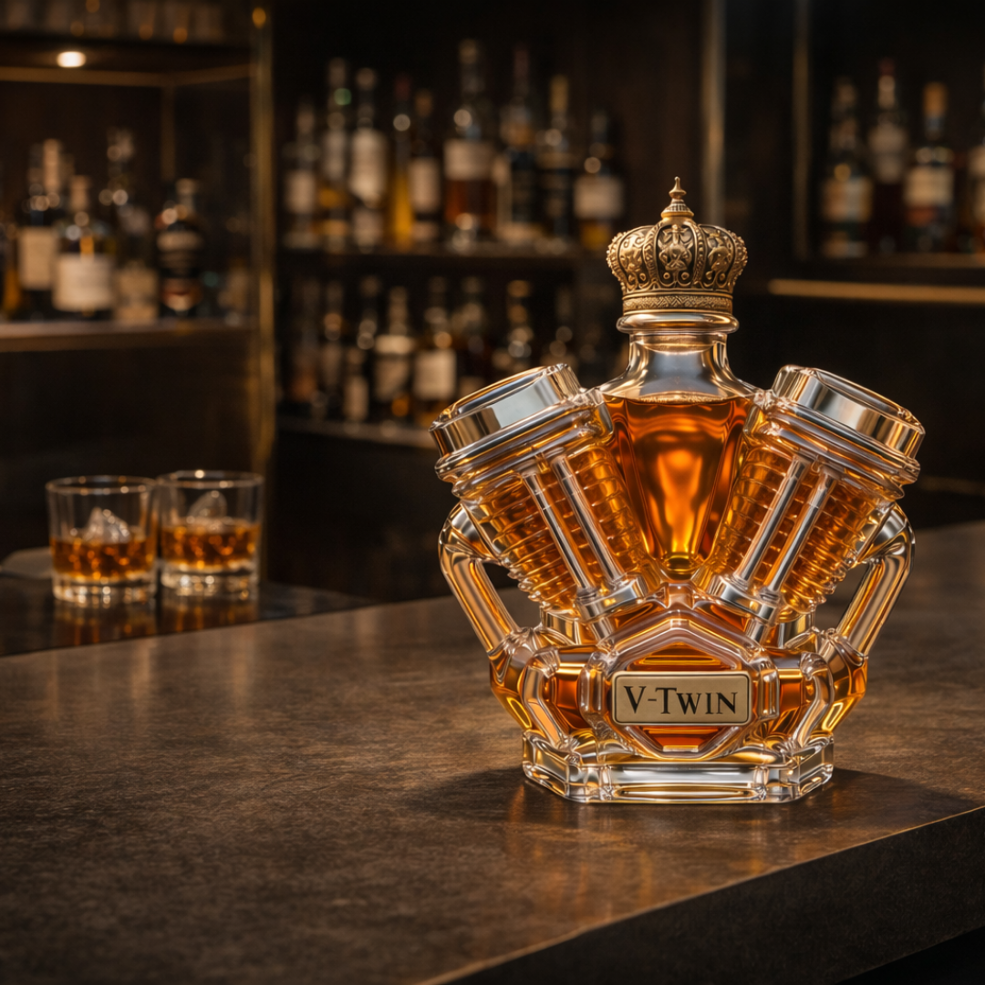 Whisky-Flasche - Edition V8