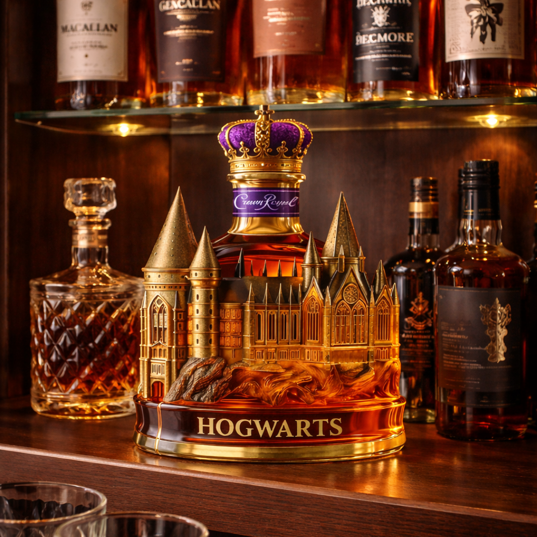 Whisky Bottle – Magical Castle Edition