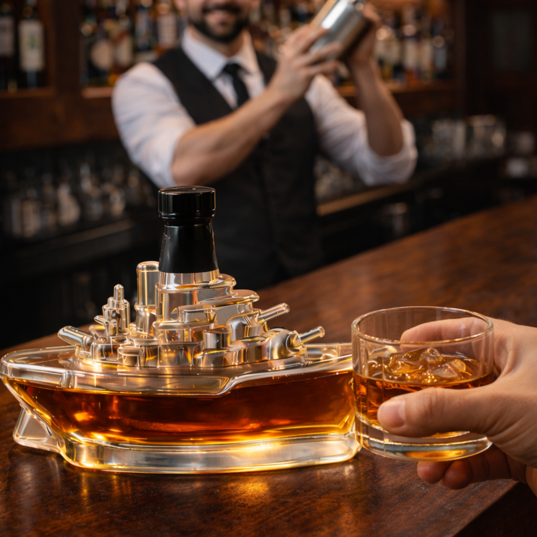 Whisky-Flasche - Marine Edition