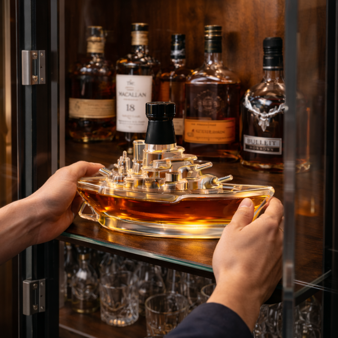 Whisky-Flasche - Marine Edition