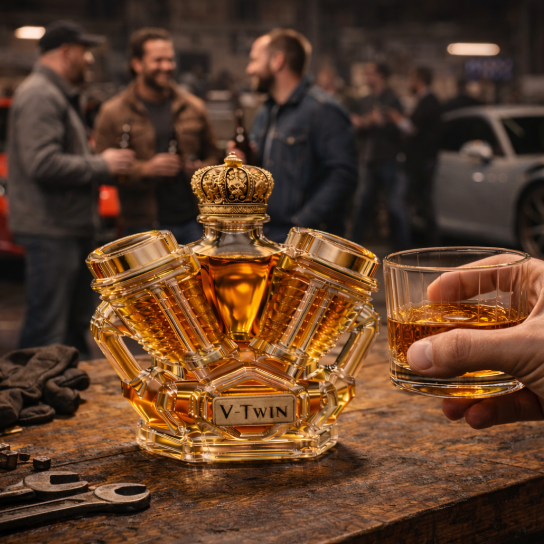 Whisky-Flasche - Edition V8