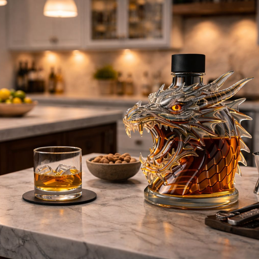 Whiskyflasche - Drachenedition
