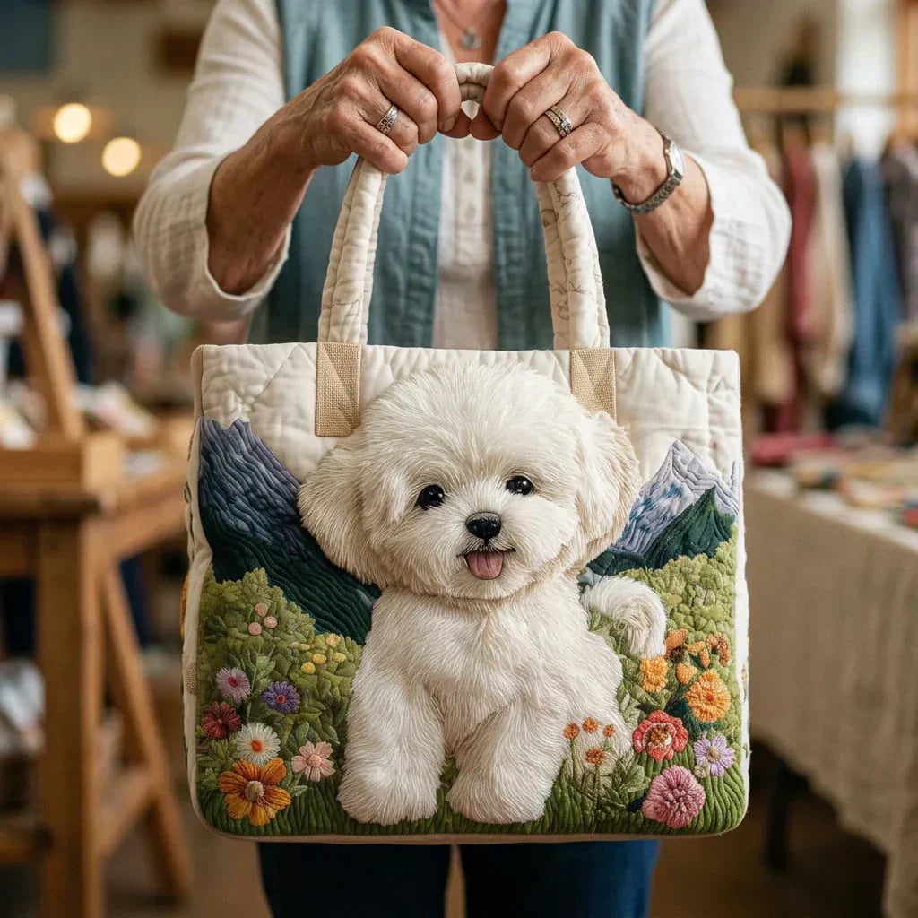 Sack Artisanal Matelassé - Verzauberter Hund