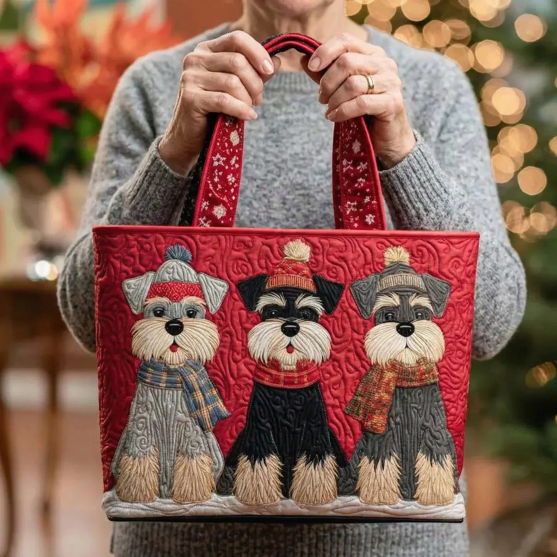 Sac Artisanal - Trio von Schnauzern