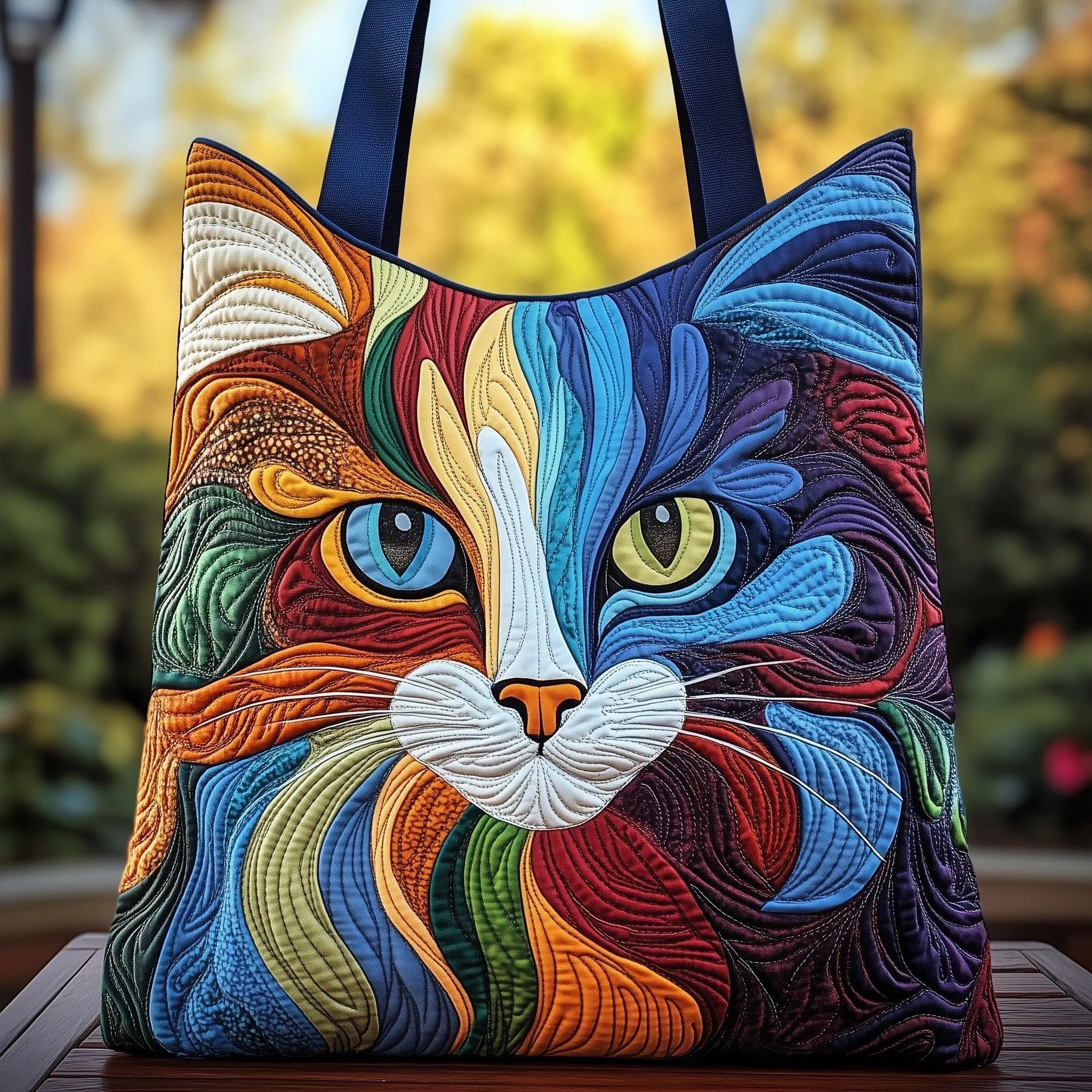 HANDGEMACHTE TASCHEN - KATZE