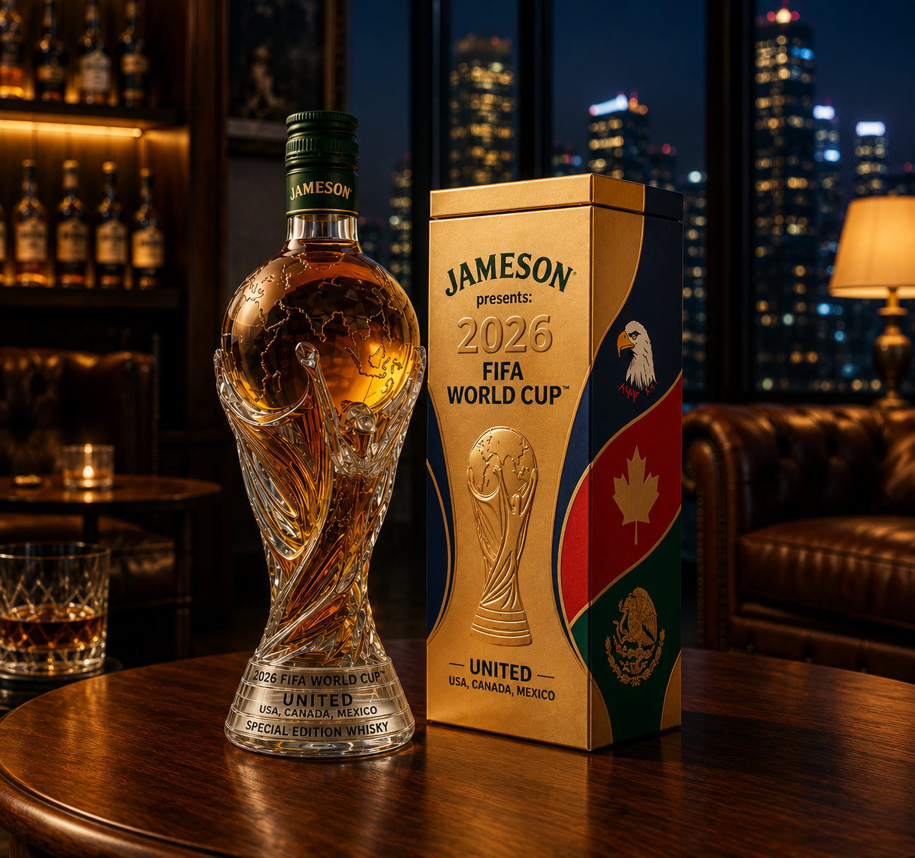 Weltmeisterschafts-Edition 2026 - Whisky Karaffe